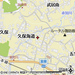 長野県諏訪郡下諏訪町6045周辺の地図