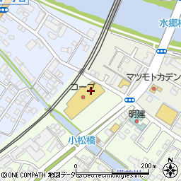 ツルハドラッグ土浦小松店周辺の地図