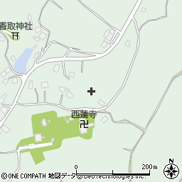 茨城県行方市西蓮寺874周辺の地図