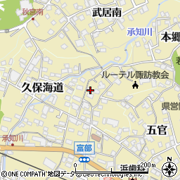 長野県諏訪郡下諏訪町6572周辺の地図