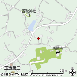 茨城県行方市西蓮寺865-4周辺の地図