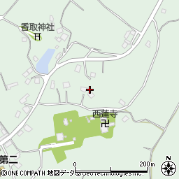 茨城県行方市西蓮寺869周辺の地図