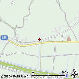 茨城県行方市山田1351周辺の地図