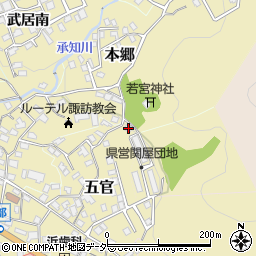 長野県諏訪郡下諏訪町6658周辺の地図