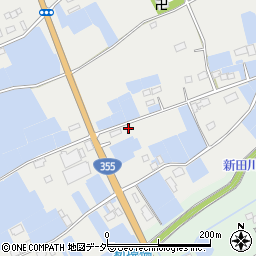 茨城県行方市手賀1482周辺の地図