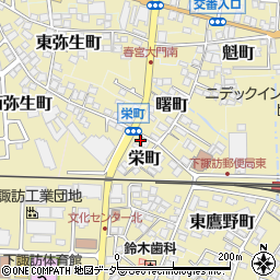 長野県諏訪郡下諏訪町5035周辺の地図