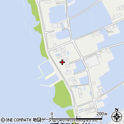 茨城県行方市手賀1310-2周辺の地図