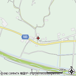 茨城県行方市山田1361周辺の地図