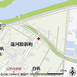 茨城県土浦市蓮河原新町9-18周辺の地図