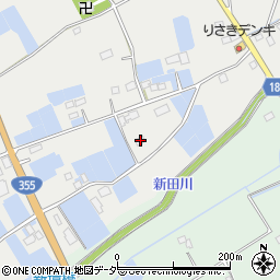 茨城県行方市手賀1473周辺の地図