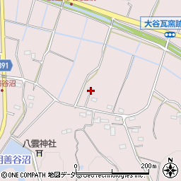 埼玉県東松山市大谷2170周辺の地図