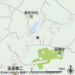 茨城県行方市西蓮寺865周辺の地図