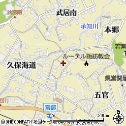長野県諏訪郡下諏訪町6571周辺の地図