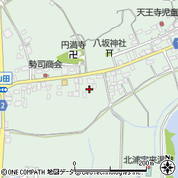 茨城県行方市山田471周辺の地図