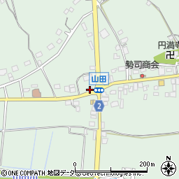 茨城県行方市山田1314周辺の地図