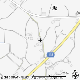 茨城県かすみがうら市坂1142周辺の地図