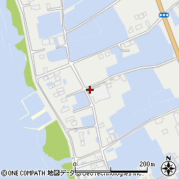 茨城県行方市手賀1324周辺の地図