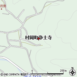 福井県勝山市村岡町浄土寺周辺の地図