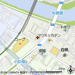 サイクルベースあさひ土浦店周辺の地図