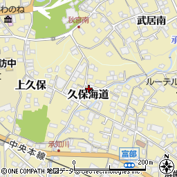 長野県諏訪郡下諏訪町6037周辺の地図