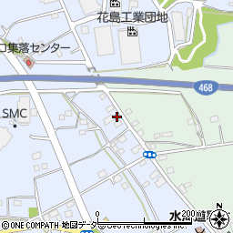 茨城県常総市大生郷町2881周辺の地図