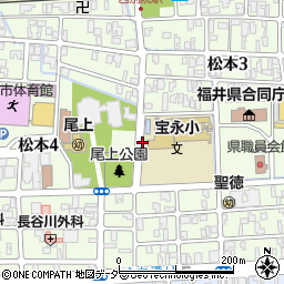 宝永小学校周辺の地図