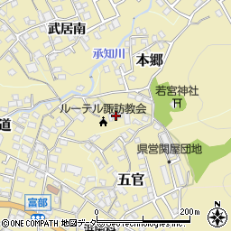長野県諏訪郡下諏訪町6595周辺の地図