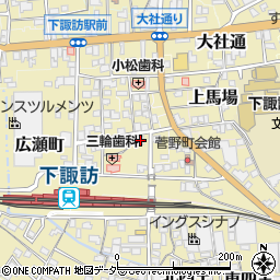 長野県諏訪郡下諏訪町5305周辺の地図