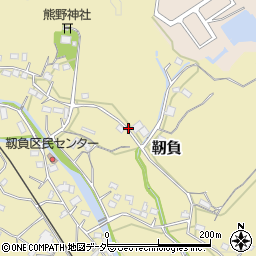 埼玉県比企郡小川町靭負周辺の地図