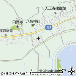 茨城県行方市山田484周辺の地図