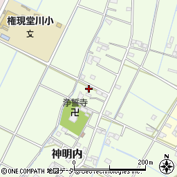 埼玉県幸手市神明内1410周辺の地図