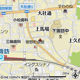 長野県諏訪郡下諏訪町5431周辺の地図