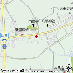 茨城県行方市山田470周辺の地図