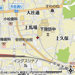 長野県諏訪郡下諏訪町5436周辺の地図