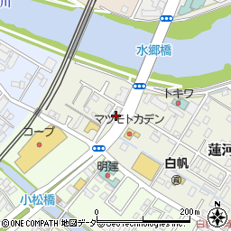 茨城県土浦市蓮河原新町1-32周辺の地図