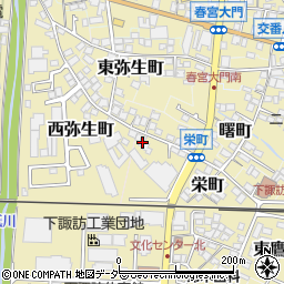 長野県諏訪郡下諏訪町5031-1周辺の地図
