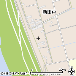 茨城県境町（猿島郡）新田戸周辺の地図