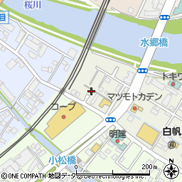 茨城県土浦市蓮河原新町1-6周辺の地図