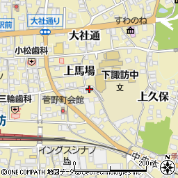 長野県諏訪郡下諏訪町5435周辺の地図
