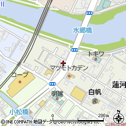 茨城県土浦市蓮河原新町1-31周辺の地図