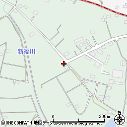 東平新田自治会館周辺の地図