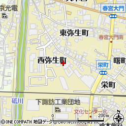 長野県諏訪郡下諏訪町4928周辺の地図