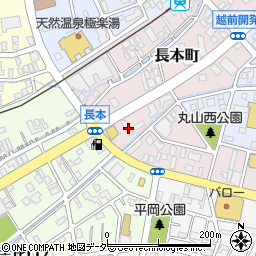福井県福井市長本町202周辺の地図