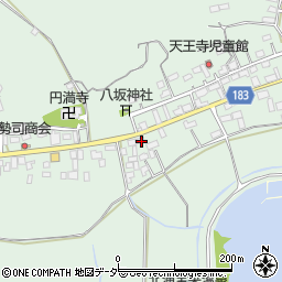 茨城県行方市山田482周辺の地図