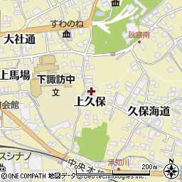 長野県諏訪郡下諏訪町5759周辺の地図