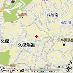 長野県諏訪郡下諏訪町6021周辺の地図