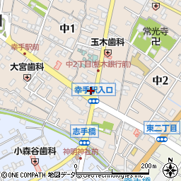 染谷呉服店周辺の地図
