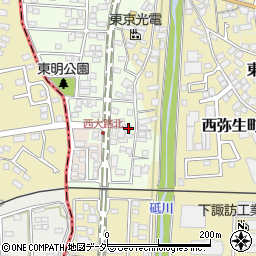 長野県諏訪郡下諏訪町社東町209周辺の地図