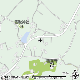 茨城県行方市西蓮寺890周辺の地図