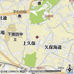 長野県諏訪郡下諏訪町5752周辺の地図